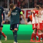 آرسنال و حذف شدن از لیگ قهرمانان اروپا توسط بایرن مونیخ برای پنجمین بار