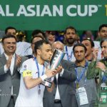 ویدیو| مراسم اهدای مدال و جشن قهرمانی تیم ملی فوتسال در جام ملت‌های آسیا ۲۰۲۴