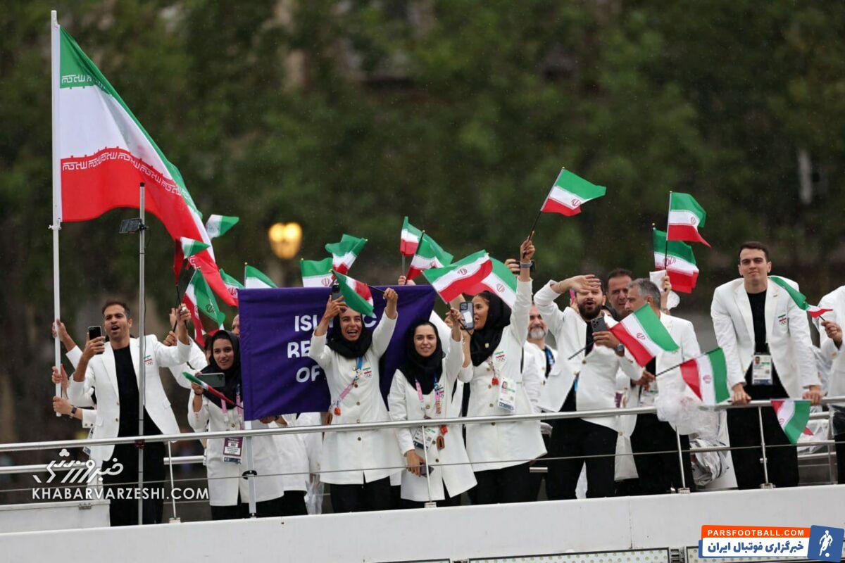 شوخی با لباس کاروان ایران در افتتاحیه المپیک؛ این شما و این تیم پزشکی!